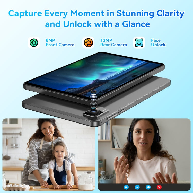 HEADWOLF Fpad5 Pro 4G LTE Tablet PC, 8GB+256GB, 8.4 inch Android 14 MT6789 Octa Core Support Dual SIM, Global Version with Google Play(Black) - free shipping - PMC Jewellery - Order now!