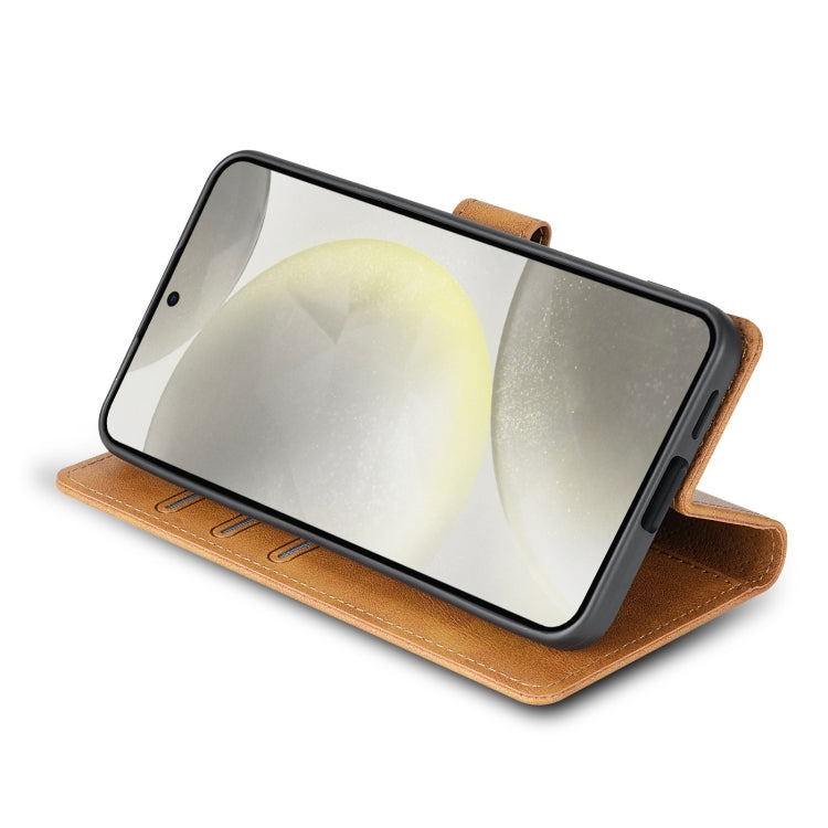 For Xiaomi 14 N.BEKUS CSJ-P1 Solid Color Leather Phone Case(Brown) - free shipping - PMC Jewellery - Order now!