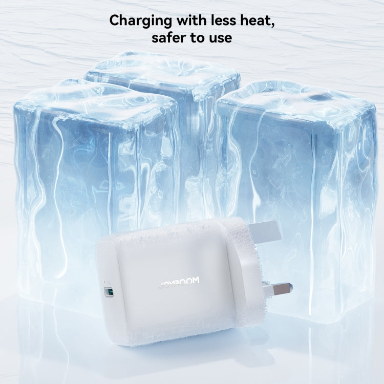 JOYROOM JR-TCF24 30W USB-C / Type-C Fast Charger, Specification:UK Plug(White) - USB Charger by JOYROOM | Online Shopping South Africa | PMC TechLife | Buy Now Pay Later Mobicred