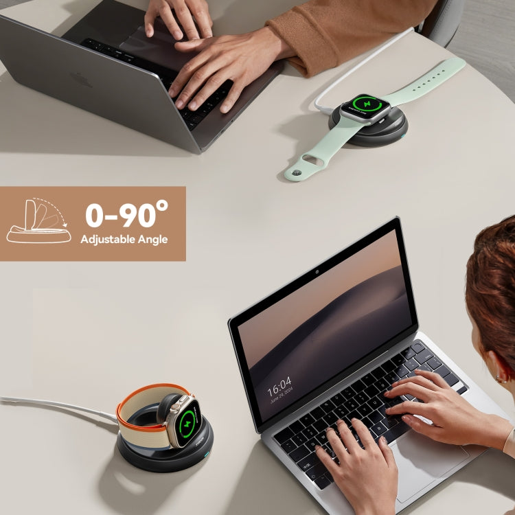 JOYROOM JR-W12 3W Foldable Magnetic Wireless Charger(Black) - Charger / Holder by JOYROOM | Online Shopping South Africa | PMC TechLife | Buy Now Pay Later Mobicred