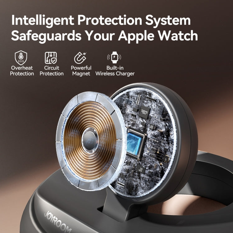 JOYROOM JR-W12 3W Foldable Magnetic Wireless Charger(Black) - Charger / Holder by JOYROOM | Online Shopping South Africa | PMC TechLife | Buy Now Pay Later Mobicred