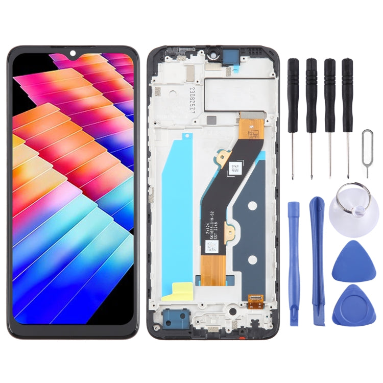 For Infinix Hot 30i X669 OEM LCD Screen Digitizer Full Assembly With Frame - free shipping - PMC Jewellery - Order now!