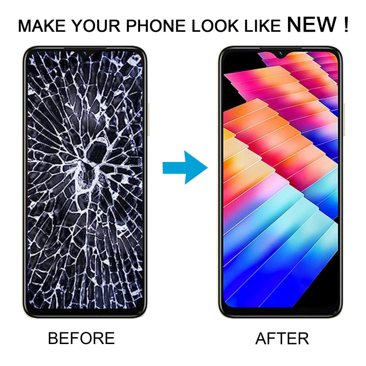 For Infinix Hot 30i X669 OEM LCD Screen Digitizer Full Assembly With Frame - free shipping - PMC Jewellery - Order now!