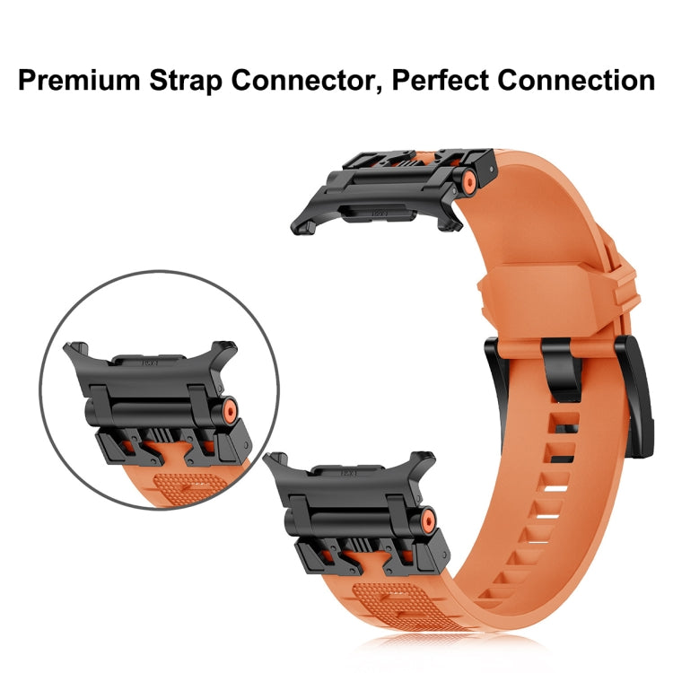 For Samsung Galaxy Watch UItra 47mm Armor TPU Sports Watch Band(Grey Silver) - free shipping - PMC TechLife - Order now!