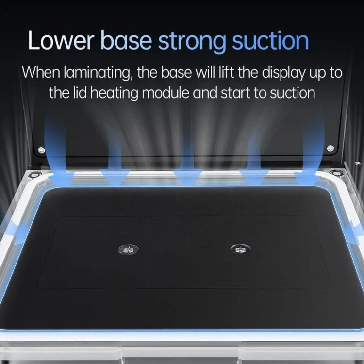 QianLi iWhole TH800 One-Button Intelligent Touch Screen Airbag Style LCD Screen Laminating Machine, Plug:EU Plug - free shipping - PMC Jewellery - Order now!