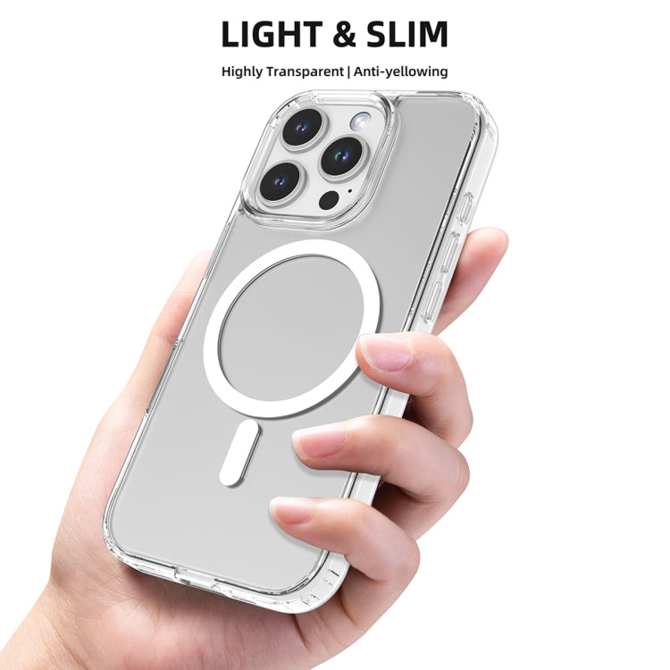 For iPhone 16 Mutural Ice Series MagSafe Magnetic TPU Phone Case(Transparent) - free shipping - PMC TechLife - Order now!
