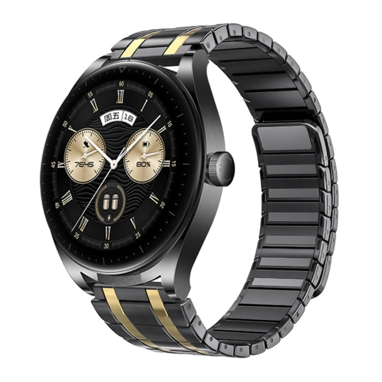 22mm AP Style Chain Magnetic Buckle Stainless Steel Watch Band(Grey Gold) - free shipping - PMC TechLife - Order now!