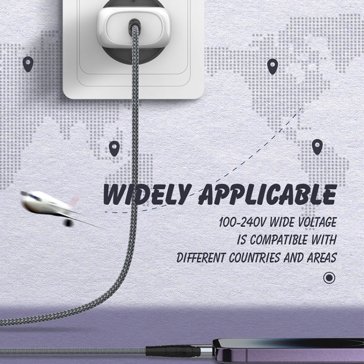 LDNIO A1206C PD27W USB-C / Type-C Fast Charger with 1m Type-C Cable, Plug Type:EU Plug(White) - free shipping - PMC TechLife - Order now!