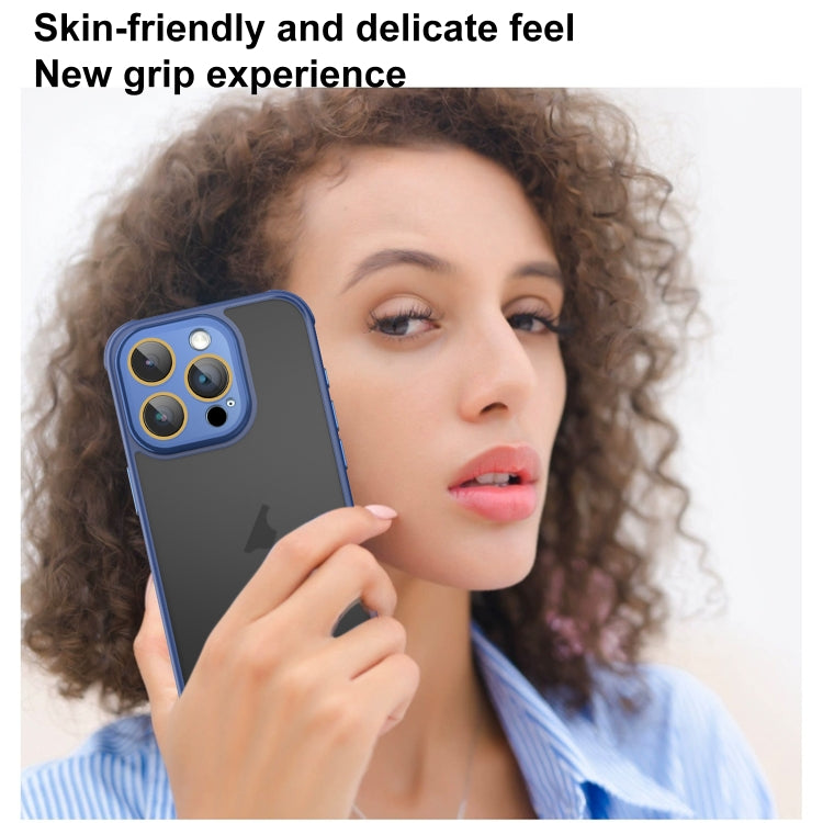 For iPhone 16 Side Cooling Skin Feel Frosted Phone Case(Sky Blue) - iPhone 16 Cases by PMC TechLife | Online Shopping South Africa | PMC TechLife | Buy Now Pay Later Mobicred