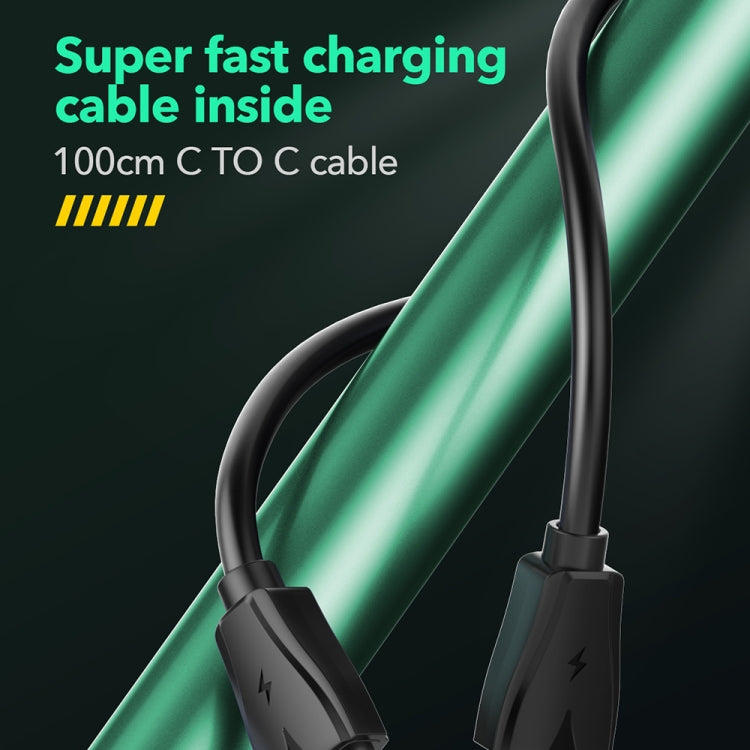 LDNIO Q367 65W GaN 3 x USB-C / Type-C Interface Charger with 1m USB-C / Type-C to USB-C / Type-C Data Cable, Plug Type:EU Plug(Black) - free shipping - PMC Jewellery - Order now!