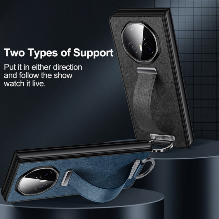 For Honor Magic V3 SULADA PC + Leather Texture Skin Feel Shockproof Phone Case(Green) - free shipping - PMC TechLife - Order now!