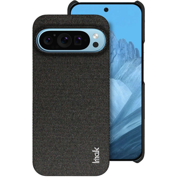 For Google Pixel 9 Pro XL imak Ruiyi Series Cloth Texture PU + PC Phone Case(Black) - free shipping - PMC Jewellery - Order now!