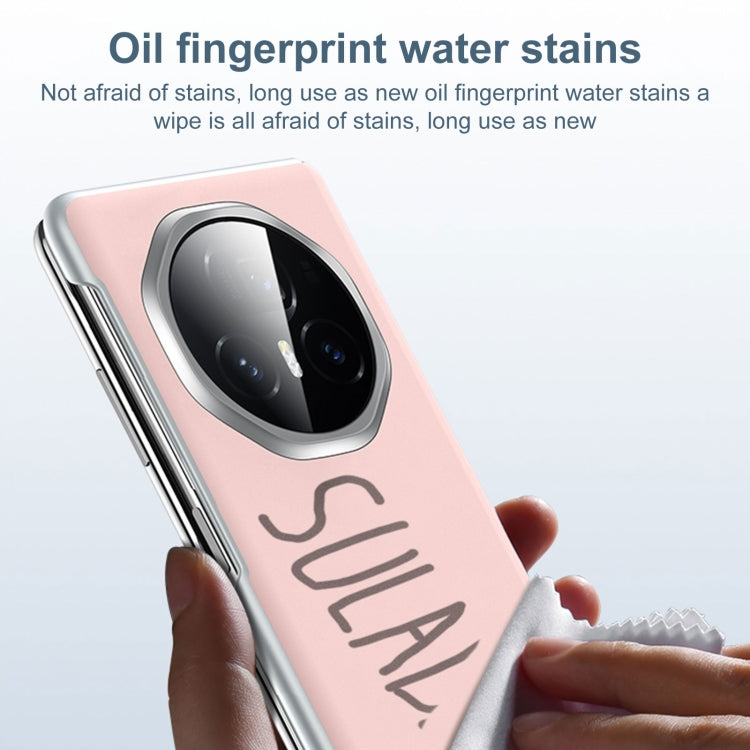 For Honor Magic V3 SULADA Skin Feel Liquid Leather Shockproof Phone Case(White) - free shipping - PMC TechLife - Order now!