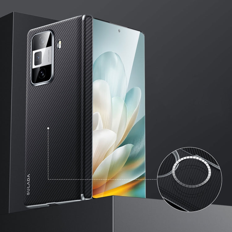 For Honor Magic Vs3 SULADA 600D Kevlar Texture PC Shockproof Phone Case(Black) - free shipping - PMC TechLife - Order now!