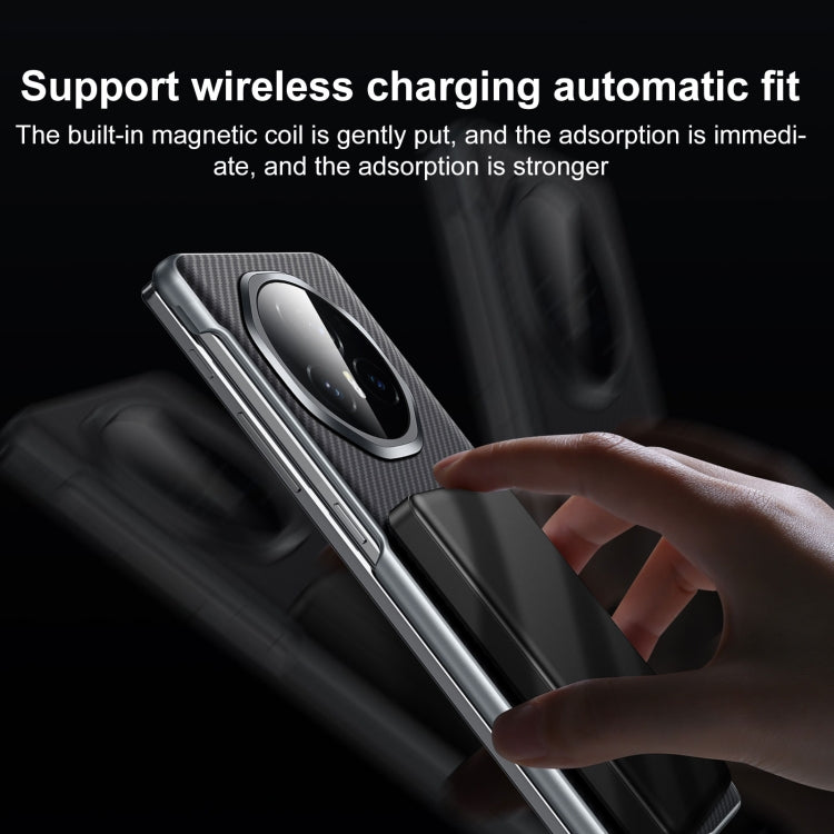 For Honor Magic V3 SULADA 600D Kevlar Texture PC Shockproof Phone Case(Blue) - free shipping - PMC TechLife - Order now!