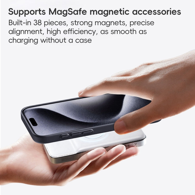 For iPhone 16 Plus Carbon Fiber Kevlar MagSafe Magnetic Phone Case(Black) - free shipping - PMC Jewellery - Order now!