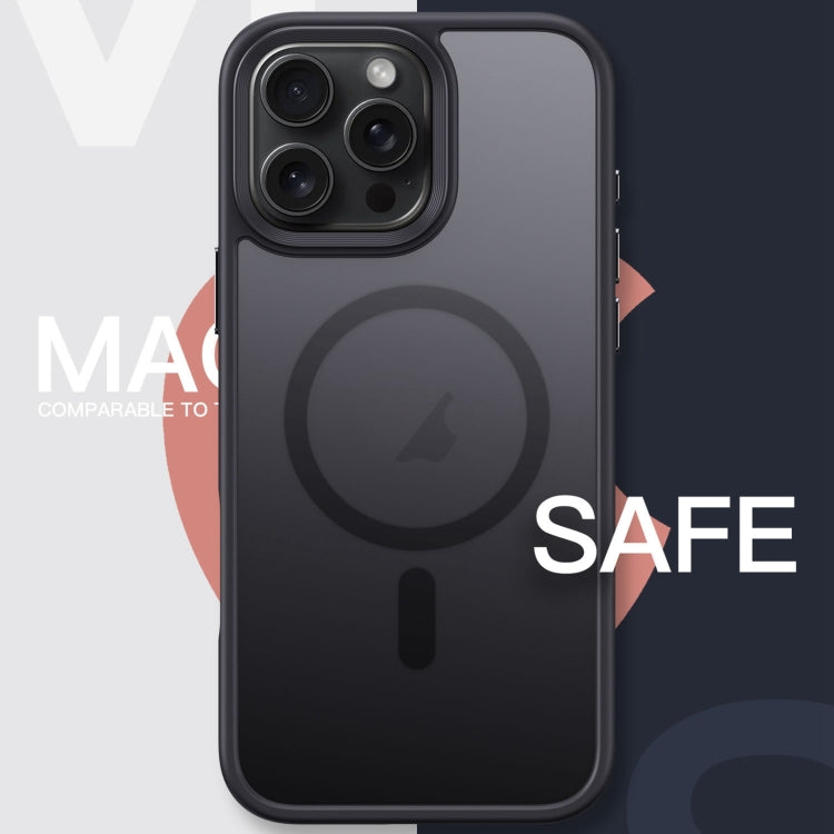 For iPhone 16 Plus Frosted MagSafe Magnetic Phone Case(Grey) - free shipping - PMC Jewellery - Order now!