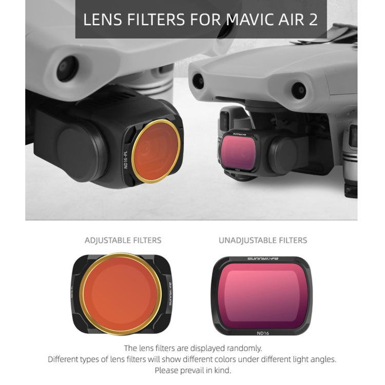 Sunnylife AIR2-FI9281 For DJI Mavic Air 2 ND4 Coating Film Lens Filter - Lens Filter by PMC TechLife | Online Shopping South Africa | PMC TechLife | Buy Now Pay Later Mobicred