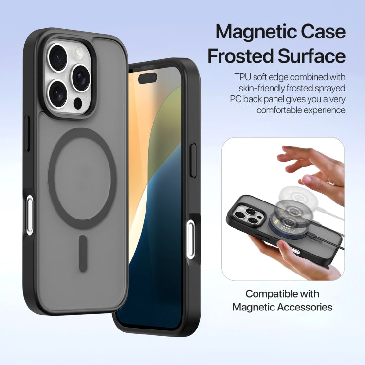 For iPhone 16 Pro Max DUX DUCIS Lawa Series 2 in 1 Wallet Zipper Detachable MagSafe Phone Case with Lanyard(Black) - free shipping - PMC Jewellery - Order now!