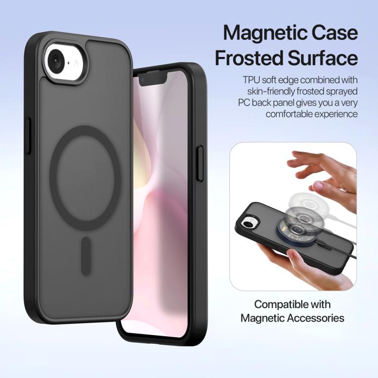 For iPhone 16e DUX DUCIS Lawa Series 2 in 1 Wallet Zipper Detachable MagSafe Phone Case with Lanyard(Black) - free shipping - PMC TechLife - Order now!