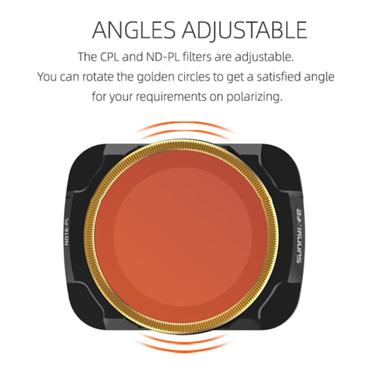 Sunnylife AIR2-FI9282 For DJI Mavic Air 2 ND8-PL Coating Film Lens Filter - Lens Filter by PMC TechLife | Online Shopping South Africa | PMC TechLife | Buy Now Pay Later Mobicred