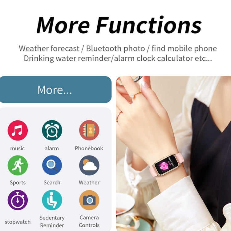 CY22 1.47 inch Silicone Strap IP67 Waterproof Smart Watch, Support Heart Rate / Blood Pressure(Black) - Smart Watches by PMC TechLife | Online Shopping South Africa | PMC TechLife | Buy Now Pay Later Mobicred