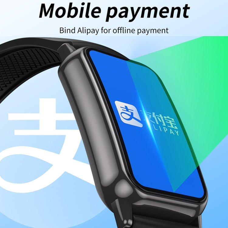 CY22 1.47 inch Silicone Strap IP67 Waterproof Smart Watch, Support Heart Rate / Blood Pressure(Black) - Smart Watches by PMC TechLife | Online Shopping South Africa | PMC TechLife | Buy Now Pay Later Mobicred