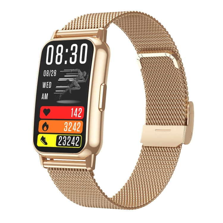 CY22 1.47 inch Steel Strap IP67 Waterproof Smart Watch, Support Heart Rate / Blood Pressure(Gold) - Smart Watches by PMC TechLife | Online Shopping South Africa | PMC TechLife | Buy Now Pay Later Mobicred