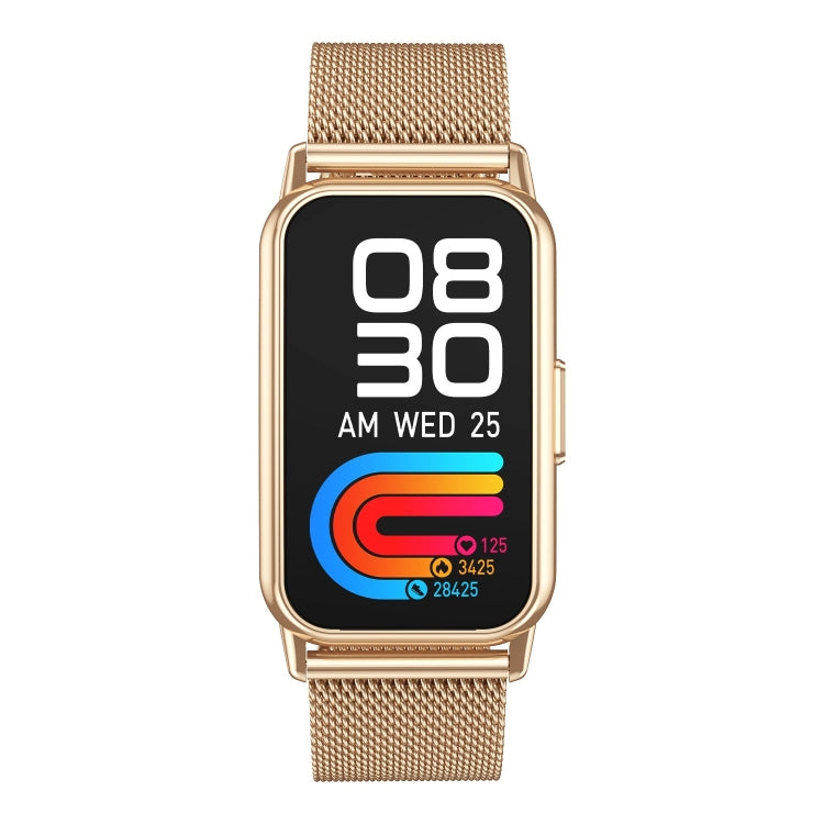 CY22 1.47 inch Steel Strap IP67 Waterproof Smart Watch, Support Heart Rate / Blood Pressure(Gold) - Smart Watches by PMC TechLife | Online Shopping South Africa | PMC TechLife | Buy Now Pay Later Mobicred