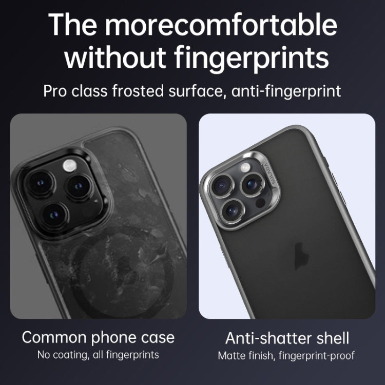 For iPhone 16 Pro SULADA Skin Feel Matte Shockproof Phone Case(Black) - free shipping - PMC Jewellery - Order now!