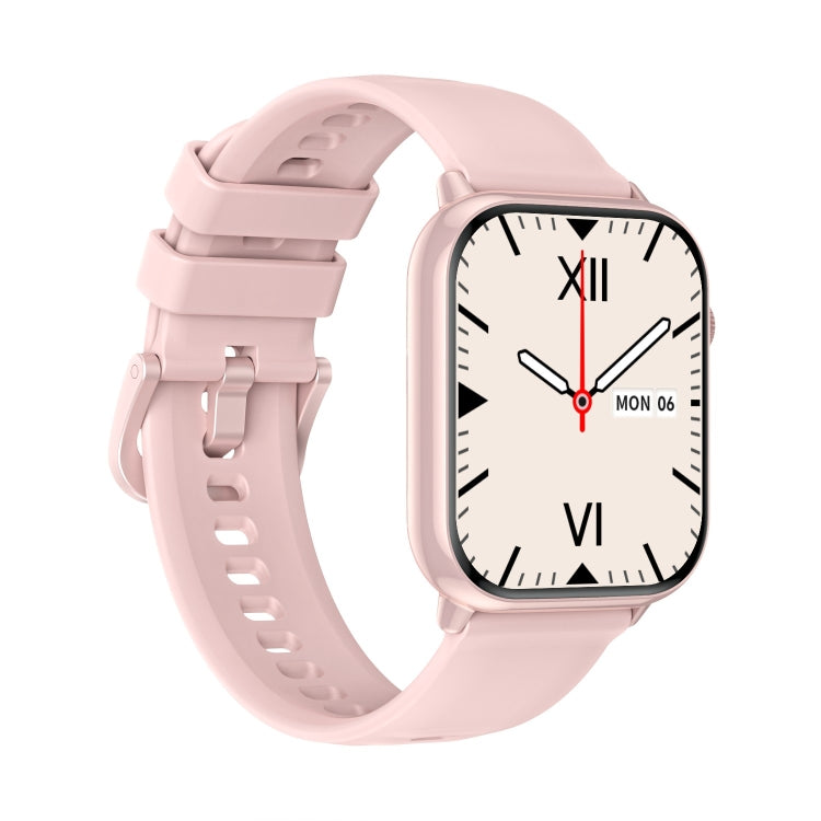 HD15 1.75 inch Silicone Strap IP68 Waterproof Smart Watch, Support Sedentary Reminder / Sleep Monitoring(Pink) - Smart Watches by PMC TechLife | Online Shopping South Africa | PMC TechLife | Buy Now Pay Later Mobicred
