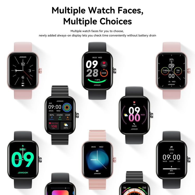 JOYROOM JR-FT5 Plus Fit-life Series Smart Watch, 1.96 inch Screen, Support BT Call / Heart Rate(Rose Gold) - free shipping - PMC TechLife - Order now!