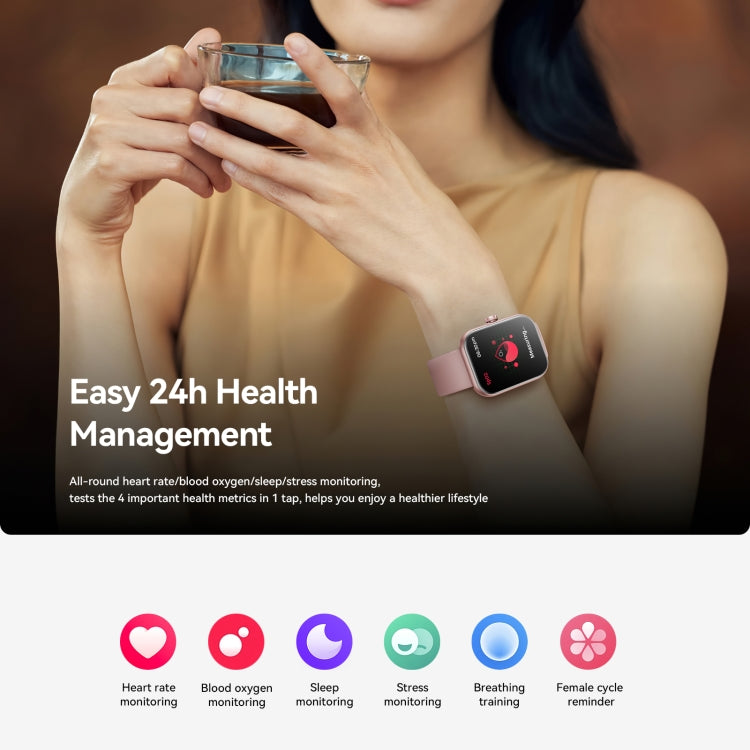 JOYROOM JR-FT5 Plus Fit-life Series Smart Watch, 1.96 inch Screen, Support BT Call / Heart Rate(Rose Gold) - free shipping - PMC TechLife - Order now!