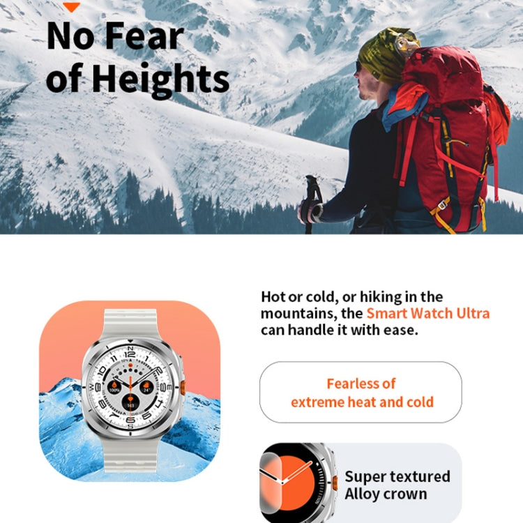 W7 1.43 inch IP68 Waterproof Smart Watch, Support Sedentary Reminder / Sleep Monitoring(Orange) - Smart Watches by PMC TechLife | Online Shopping South Africa | PMC TechLife | Buy Now Pay Later Mobicred