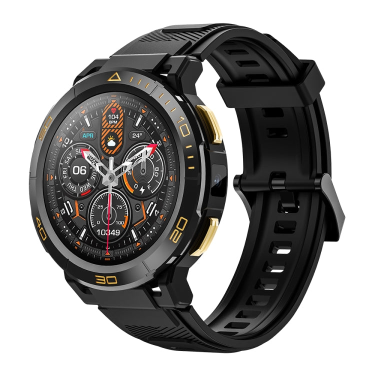 LEMFO Z1 1.43 inch AMOLED Screen Smart Watch, 4G Network Android 8.1, 4GB+64GB, Eurasian Version(Black) - free shipping - PMC TechLife - Order now!