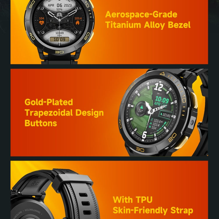 LEMFO Z1 1.43 inch AMOLED Screen Smart Watch, 4G Network Android 8.1, 4GB+64GB, Eurasian Version(Black) - free shipping - PMC TechLife - Order now!