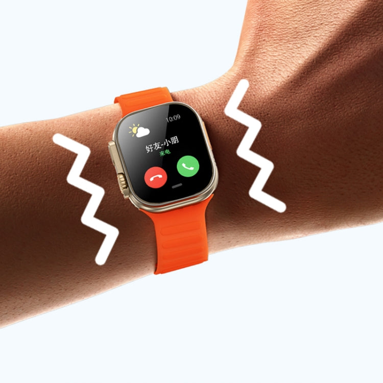 WK WH-02 Traveler 2.01 inch Smart Watch Supports Blood Oxygen Monitoring(Orange) - Smart Watches by WK | Online Shopping South Africa | PMC TechLife | Buy Now Pay Later Mobicred