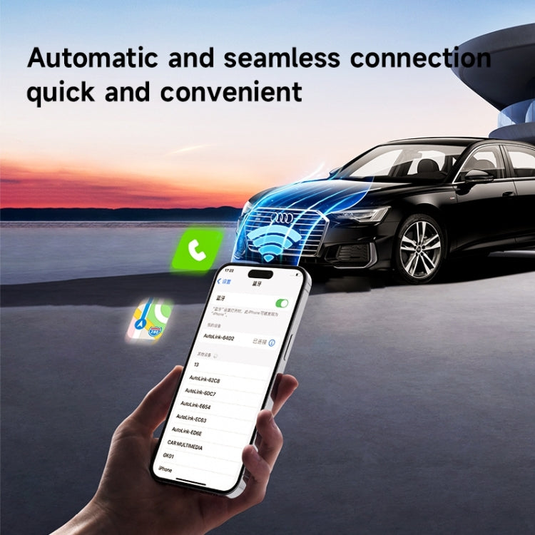 2 in 1 Car Carplay / Android Auto Carplay Box Wired to Wireless Adapter(Orange) - free shipping - PMC Jewellery - Order now!