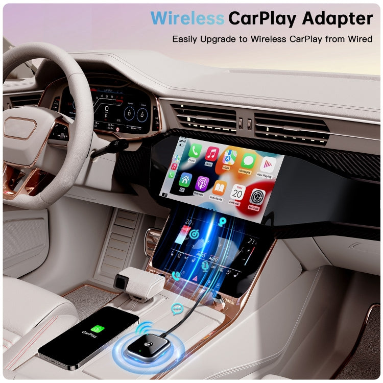 For iPhone Car Apple CarPlay Box Wired to Wireless Adapter(Black) - free shipping - PMC Jewellery - Order now!