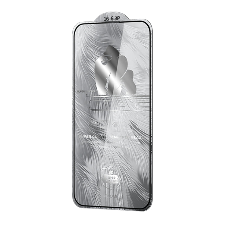 For iPhone 16 Pro WK WTP-087 Space King Kong 9D Curved HD Tempered Glass Screen Protector - free shipping - PMC Jewellery - Order now!
