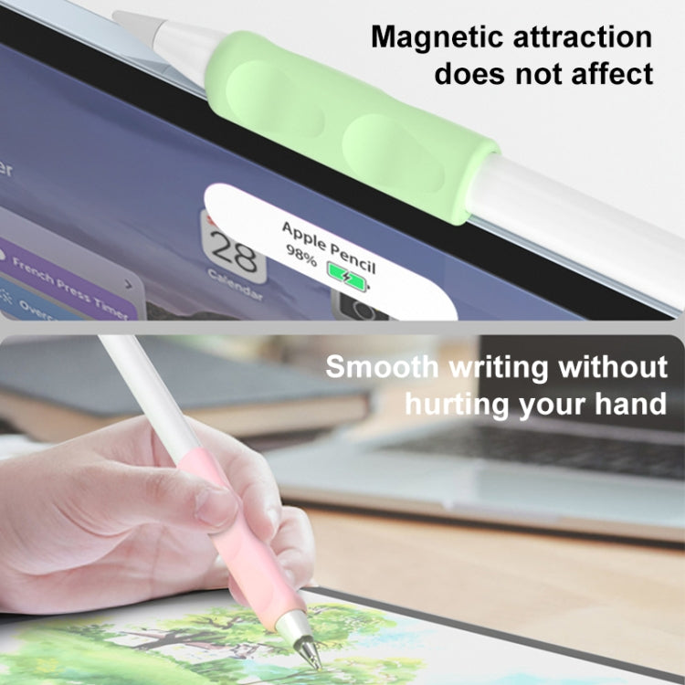 For Apple Pencil & Huawei M-Pencil Series Universal Stylus Silicone Protective Grip Cover(Green) - free shipping - PMC Jewellery - Order now!