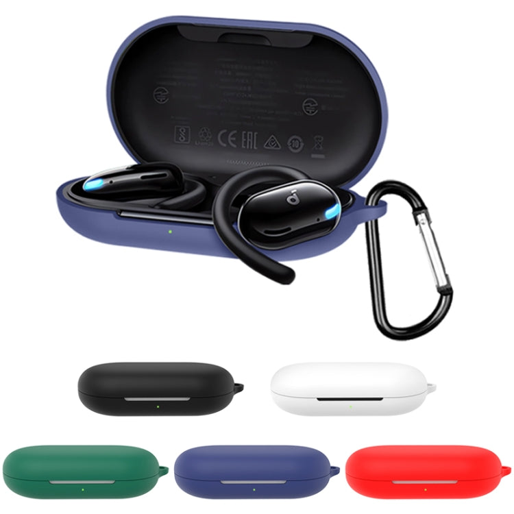 For Anker Soundcore V20i Wireless Earphone Silicone Protective Case(Green) - Other Earphone Case by PMC Jewellery | Online Shopping South Africa | PMC Jewellery | Buy Now Pay Later Mobicred