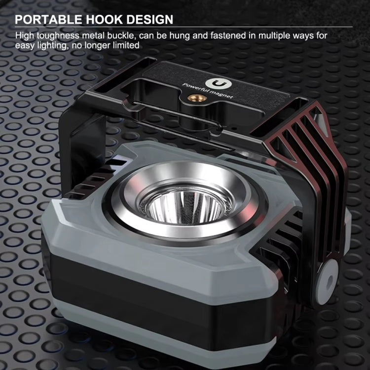 KXK-786 Multifunctional Floodlight Spotlight Outdoor Portable Working Light(Grey Black) - Floodlights by PMC Jewellery | Online Shopping South Africa | PMC Jewellery | Buy Now Pay Later Mobicred