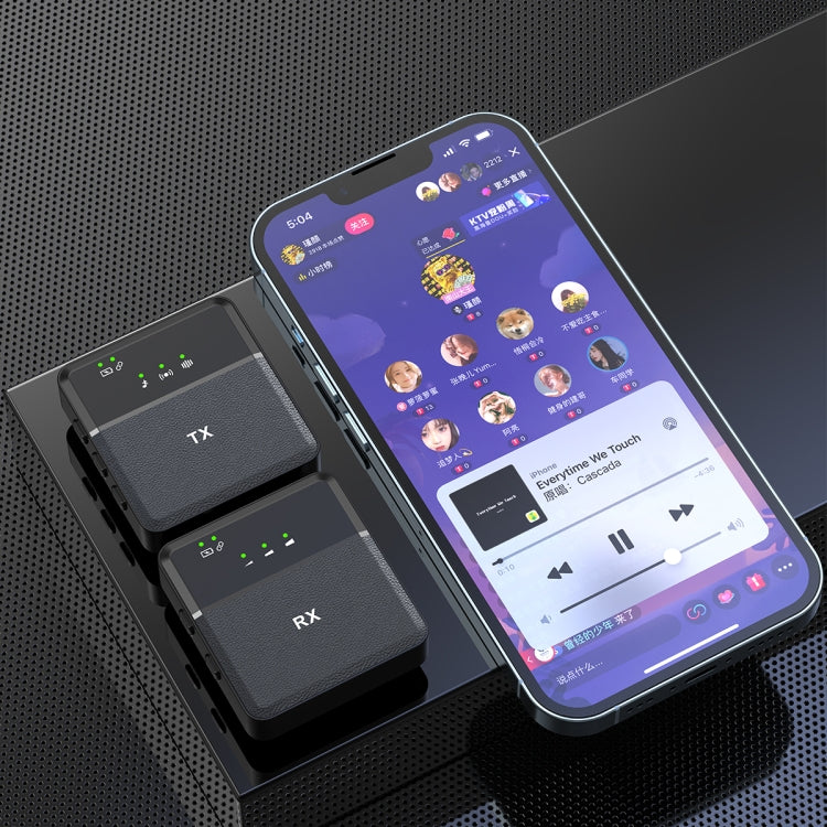 SX9 1 TX + 1 RX Smart Noise Reduction Lavalier Wireless Microphone(8 Pin) - free shipping - PMC Jewellery - Order now!