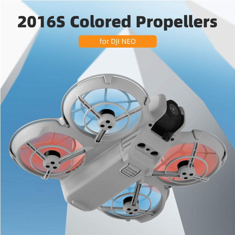 For DJI Neo Sunnylife 2016S Drone Color 3-Blade Propeller, Quantity:2 pairs(Black) - free shipping - PMC TechLife - Order now!