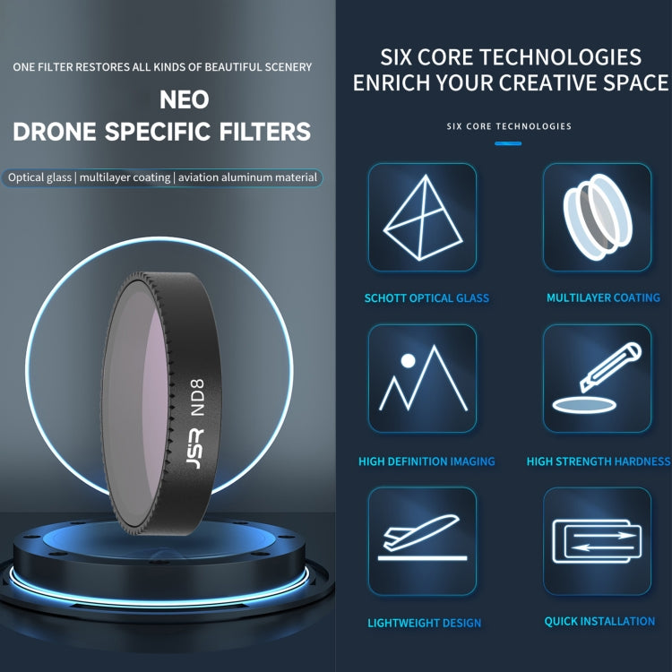 For DJI Neo JSR KB Series Drone Lens Filter, Filter:CPL - free shipping - PMC TechLife - Order now!