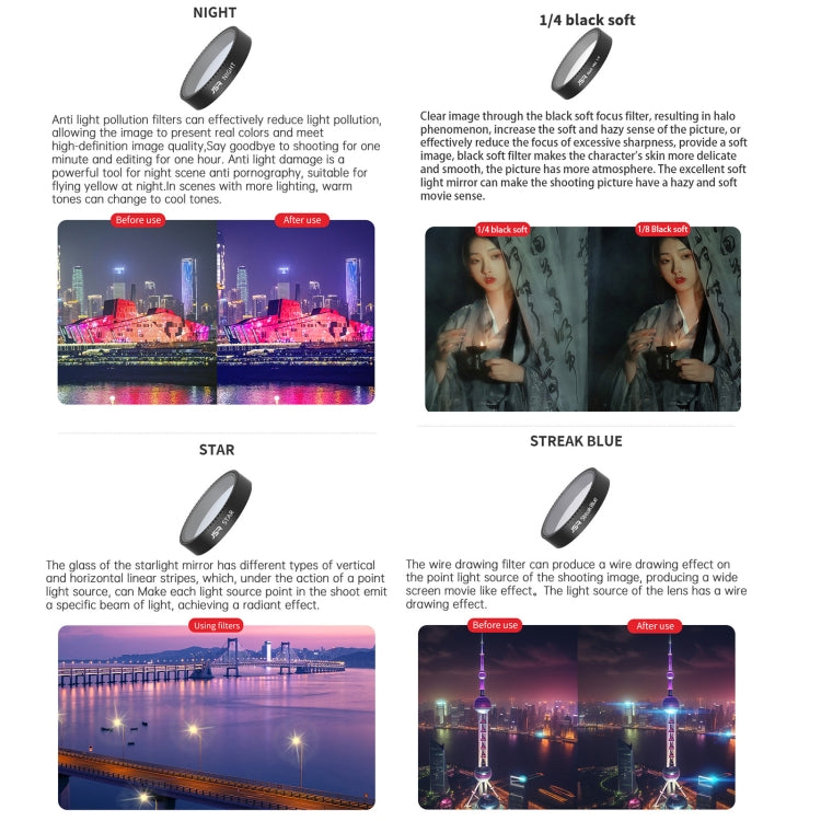 For DJI Neo JSR KB Series Drone Lens Filter, Filter:MCUV - free shipping - PMC TechLife - Order now!