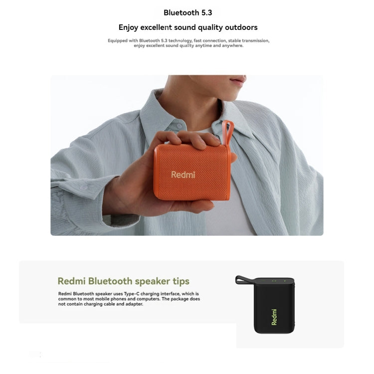 Xiaomi Redmi IP67 Waterproof Portable Bluetooth Speaker(Orange) - free shipping - PMC Jewellery - Order now!