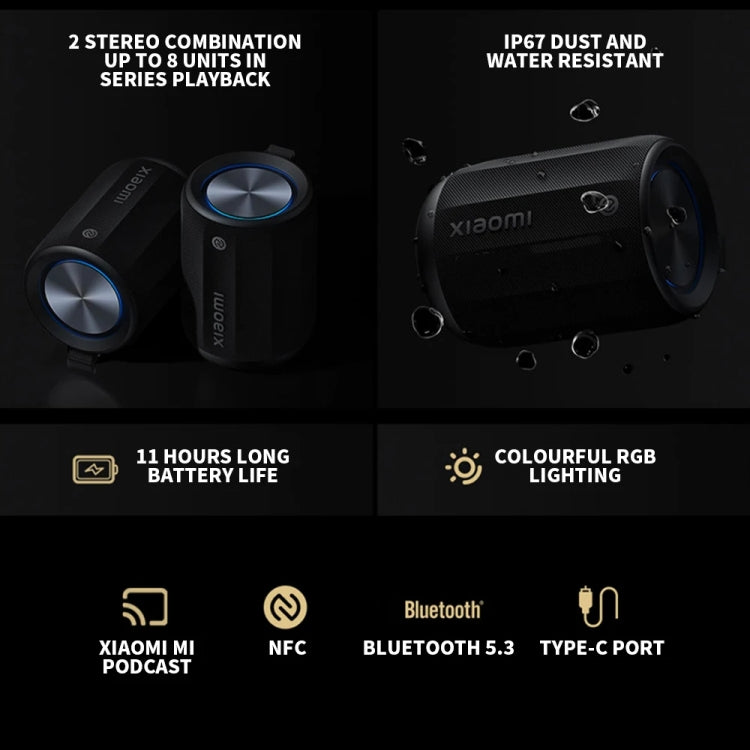 Xiaomi Bluetooth Speaker Mini Support NFC Connection(Black) - free shipping - PMC Jewellery - Order now!