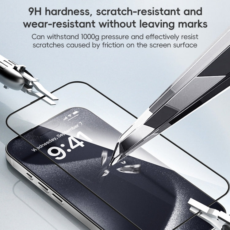 For iPhone 16 ZGA 0.33mm 2.5D Anti-static HD Tempered Glass Film - free shipping - PMC Jewellery - Order now!